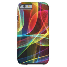 Multicolored Digital Ribbons Pattern