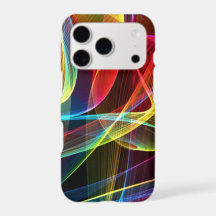 Multicolored Digital Ribbons Pattern