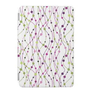 Multicolored dot background iPad mini cover