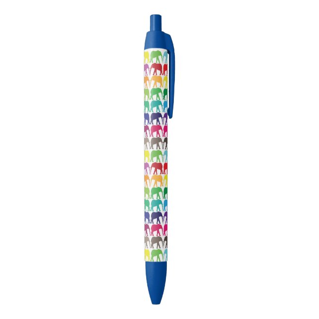 Multicolored elephant pattern pen (Bottom (Vertical))