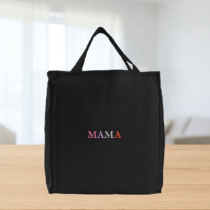 Multicolored Embroidered Mama Bag - Perfect Gift 