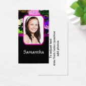 Multicolored floral photo template (Desk)
