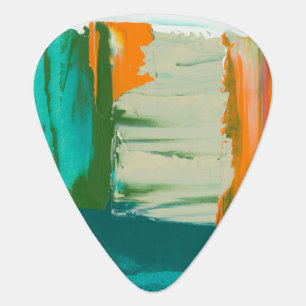 Multicolored Free Expression Painting Guitar Pick