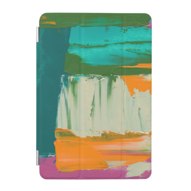 Multicolored Free Expression Painting iPad Mini Cover (Front)