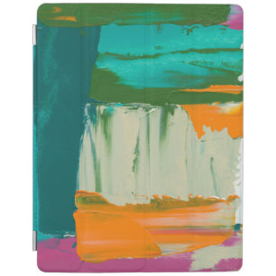 Multicolored Free Expression Painting iPad Smart Cover