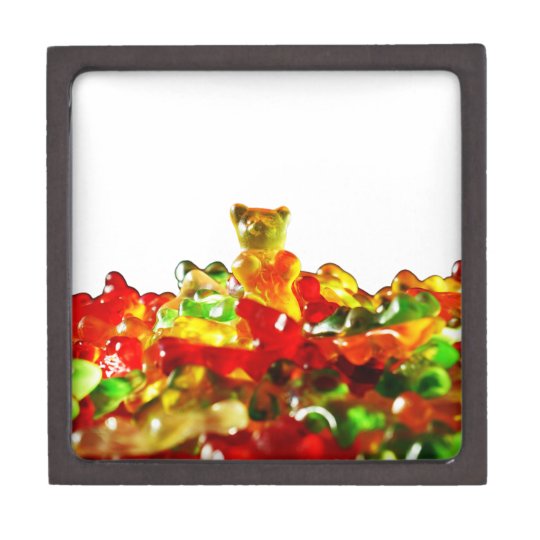 Multicolored Gummy Bears Gift Box