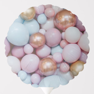 Multicolored happy birthday balloons