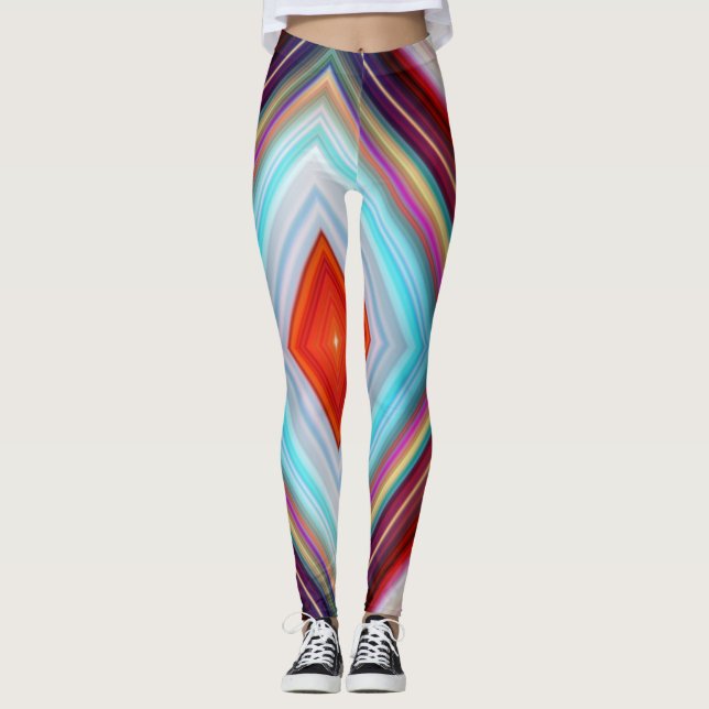 Multicolored Leggings  (Front)