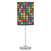 Multicolored Meeples Lamp (Back)