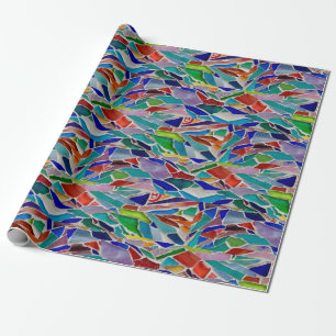 Multicolored Mosaic Wrapping Paper