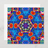 Multicolored oil painting kaleidoscope (Front/Back)