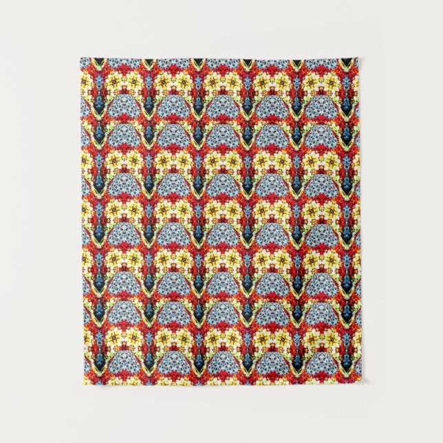 multicolored palettes tapestry (Front)