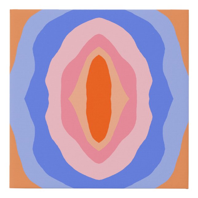 Multicolored pastel print (Front)