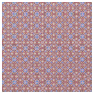 Multicolored Pastel Shade Seamless Tile Pattern Fabric