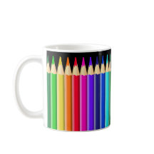 Multicolored Pencil Crayons (Optional Name)