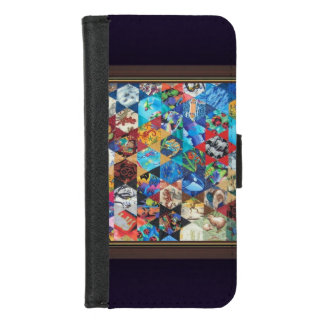 Multicolored Pop Arts Pattern iPhone 8/7 Wallet Case