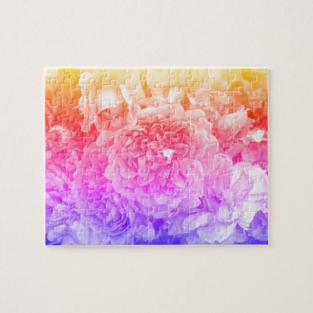 Multicolored Roses Jigsaw Puzzle (Horizontal)