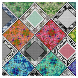 Multicolored , rustic , patchwork , patches  fabric
