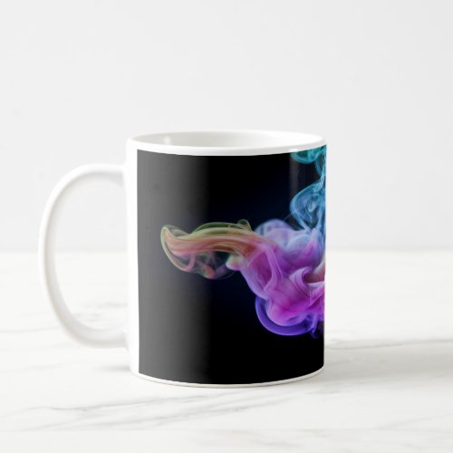 Multicolored Smoke Coffee Mug