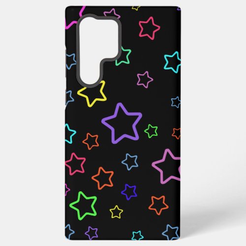Multicolored Starry Night Samsung Galaxy S22 Ultra Case