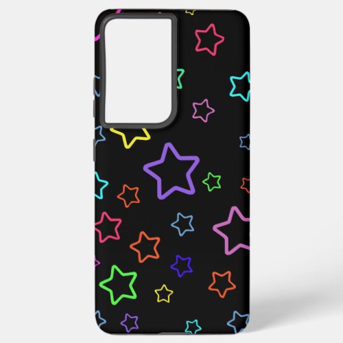 Multicolored Starry Night Samsung Galaxy S21 Ultra Case
