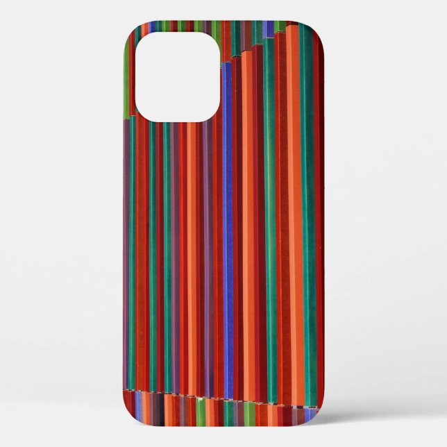 Multicolored striped illustration Case-Mate iPhone case (Back)