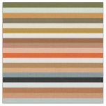 Multicolored Striped Pattern Fabric