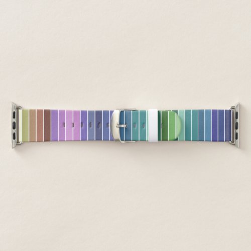 Multicolored Stripes Apple Watch Band