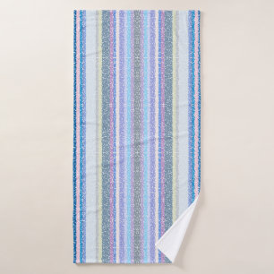 Multicolored Stripes  Bath Towel