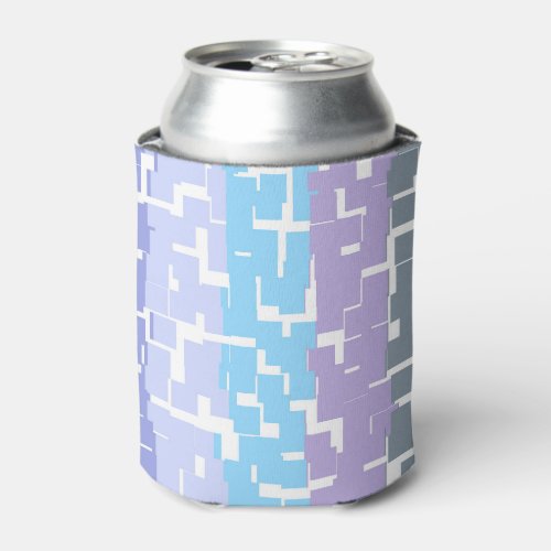 Multicolored Stripes  Can Cooler