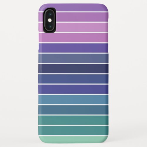 Multicolored Stripes iPhone XS Max Case