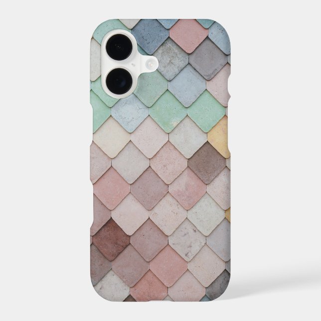 Multicolored Tiles Iphone Case (Back)