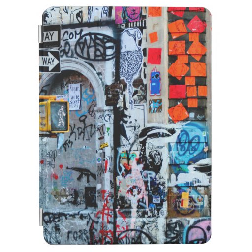 MULTICOLORED WALL PAINTING iPad AIR COVER