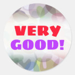 [ Thumbnail: Multicolored Watercolor Look Blob Pattern Sticker ]