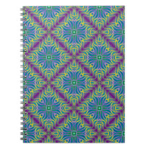 multicolored wavey tile