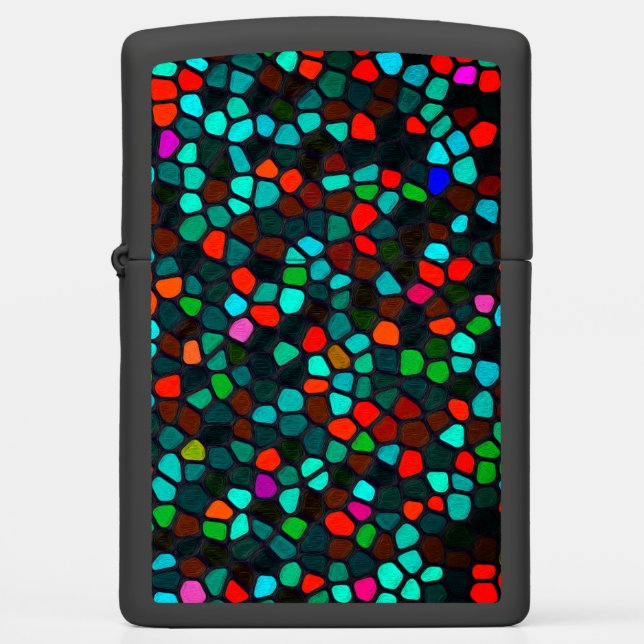 Multicolored Zippo Lighter (Front)