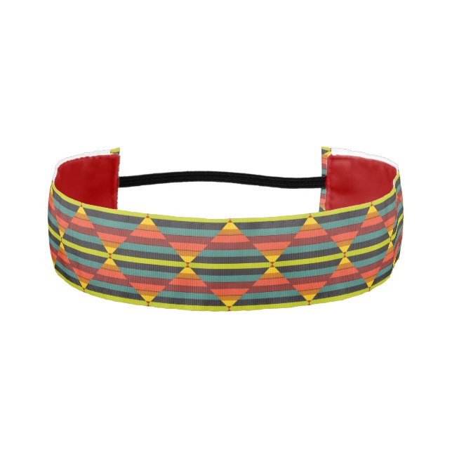   Multicolors Athletic Headband (Front)