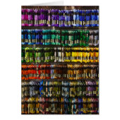 Multicolour Abstract Weave Cards (Front)