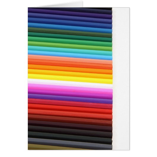 Multicolour Fabric Folds Abstract Cards (Front)