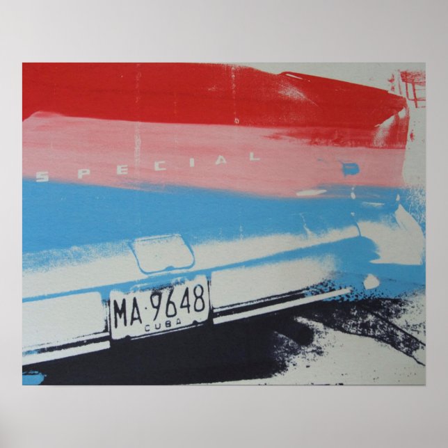 Multicolour fender poster (Front)