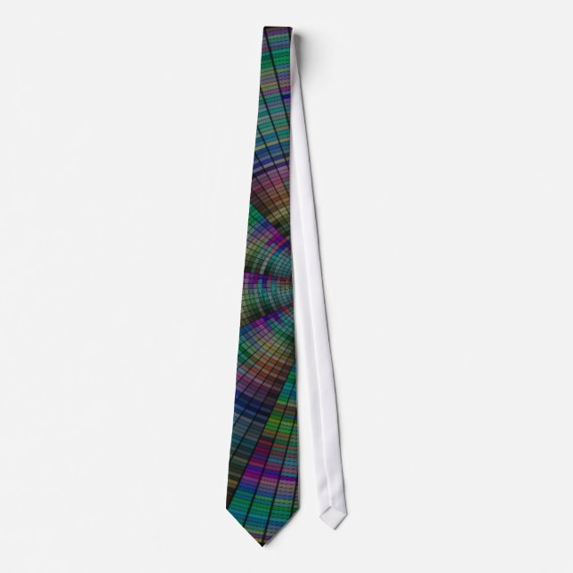 Multicolour Pattern Tie (Front)
