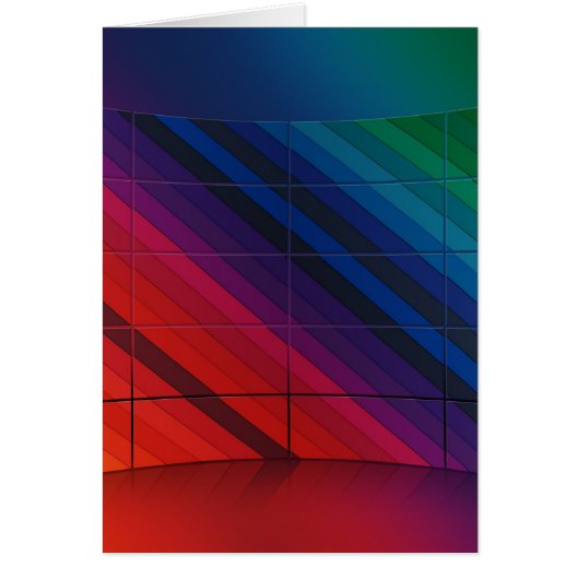 Multicolour Transition With Grid Cards (Front)