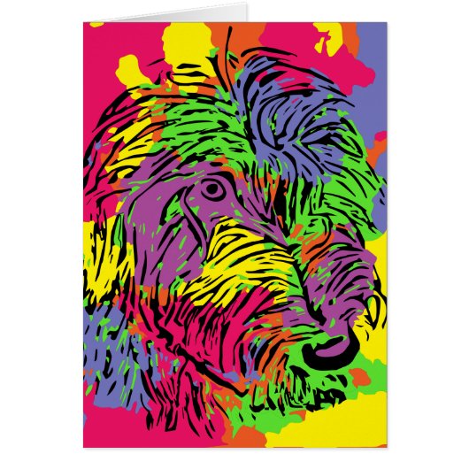 Multicoloured dog cards (Front)