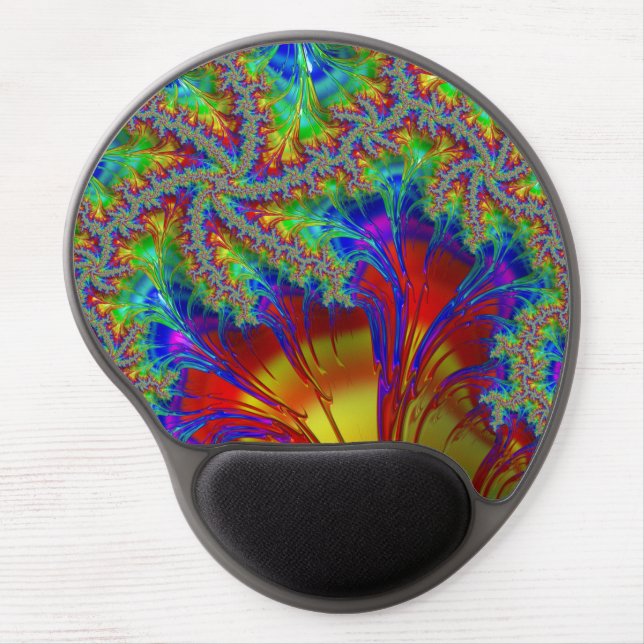 Multicoloured Gel Mouse Pad (Front)