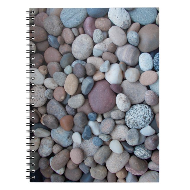 Multicoloured Pebbles Notebook (Front)