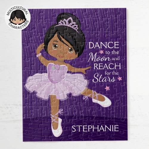 Multicultural Ballerina Jigsaw Puzzle