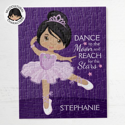 Multicultural Ballerina Jigsaw Puzzle