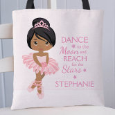 Personalized Dance Recital Bag Ballet Tote Bag Ballerina 