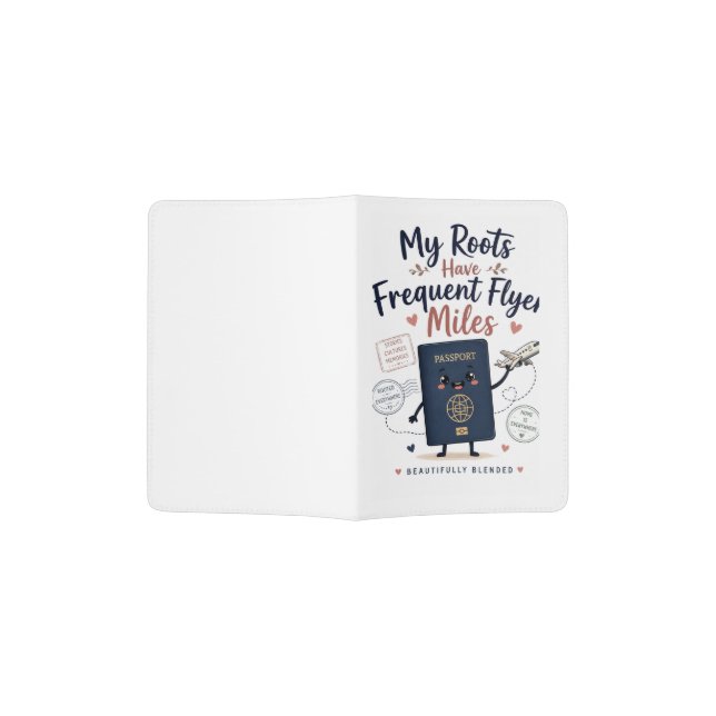 Multicultural Roots Passport Holder (Opened)