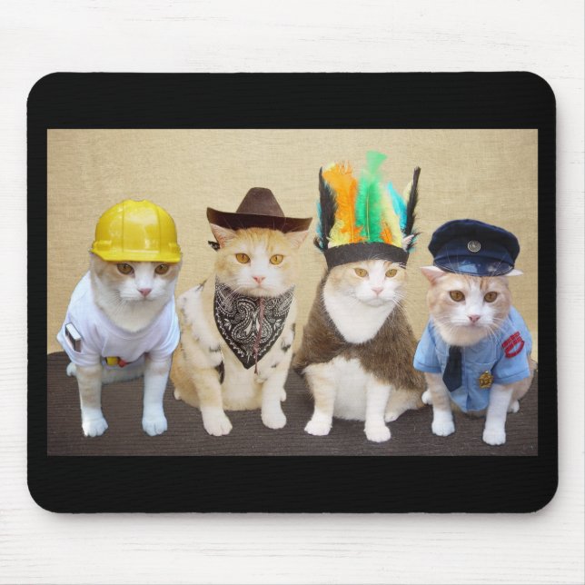 Multifaceted Bubba Mouse Pad (Front)